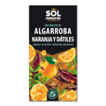 Tableta de algarroba con naranja endulzada con dátiles bio