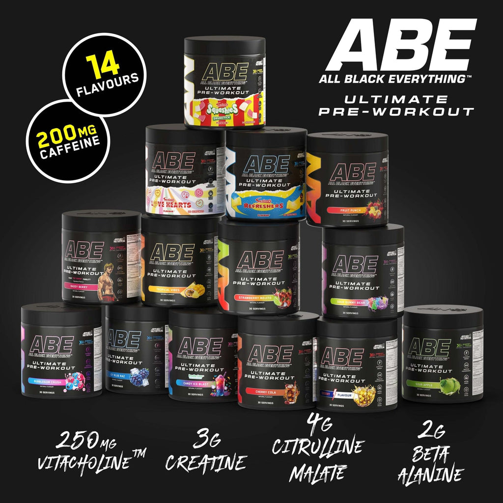 ABE All Black Everything - Extremely Potent Pre-Workout Powder 375 Gr.