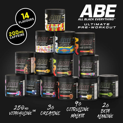 ABE All Black Everything - Extremely Potent Pre-Workout Powder 375 Gr.