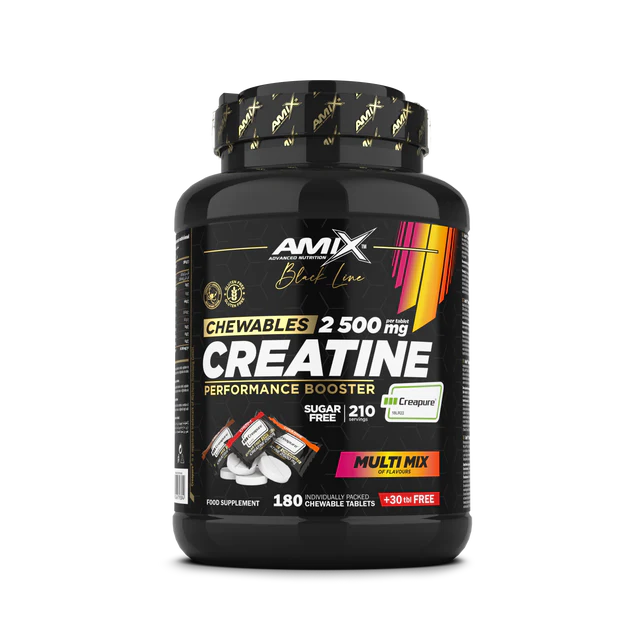 Creatina Creapure formato masticable - Black Line